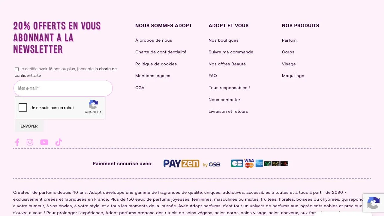 Boutique en ligne Adopt en Polynésie française
